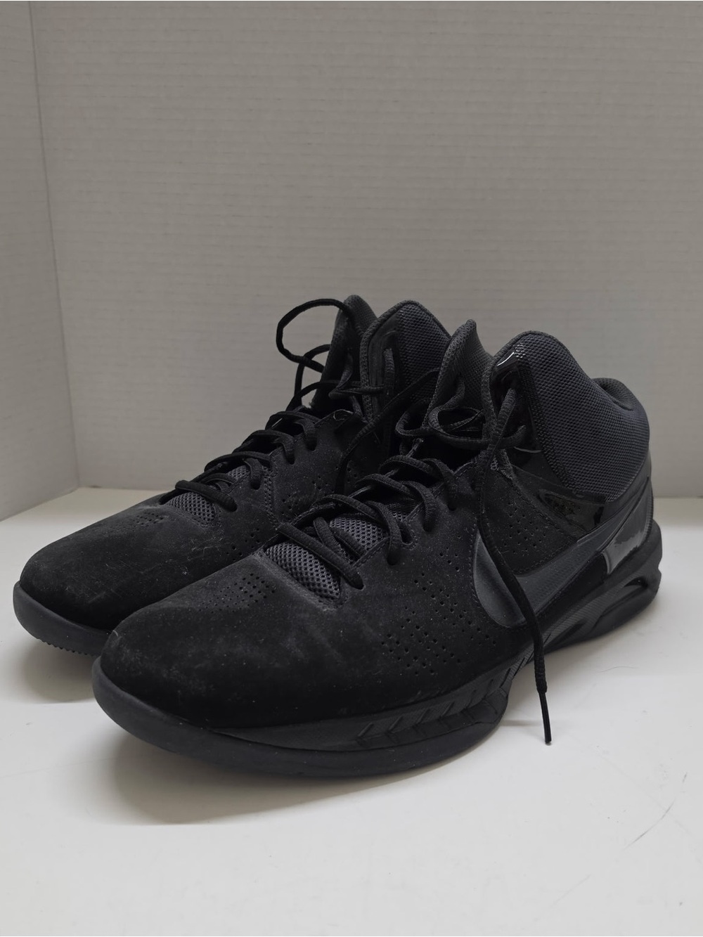 Nike Air Visi Pro 6 Nubuck Black Anthracite Mens Shoes Sneakers - Men Size 13